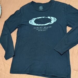 Oakley MCMLXXV Men's Black Long Sleeve Tee size M